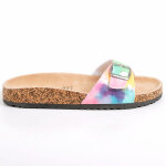 Mules femme semelles anatomiques sealine multicolore cuir
