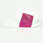 Mules fille kappa rose fuchsia