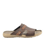 Mules homme cuir arizona marron cuir
