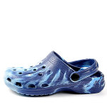 Mules sabots garon bleu avec perforations