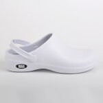 Mules sabots mixte safety jogger blanc