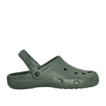 Mules sabots homme vert kaki ultra lger