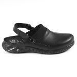 Sabots de travail femme dany ob safety jogger noir cuir