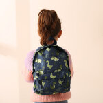 Sac  dos enfant bleu marine motif dinosaures