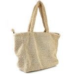 Sac moumoute femme beige