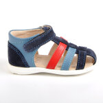 Sandales bb garon alma bleu marine cuir