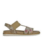 Sandales compens�es femme multicolore lady confort cuir