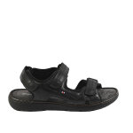 Sandales homme sealine noir cuir
