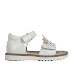 Sandales bb fille blanc motifs licorne kokin