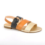 Sandales plates femme multicolores vice versa
