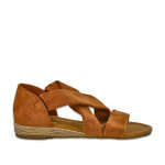 Sandales plates femme en sudine beige sealine
