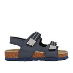 Sandales garon bleu marine  scratch wheeling cuir