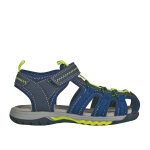 Sandales gar�on bleu marine � scratch wheeling cuir