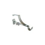 1 support ouvert sans perçage pour barre à rideau ou store geko nickel Ø20 mm x l. 9 cm 1 support ouvert sans perçage pour barre à rideau ou store geko nickel Ø20 mm x l. 9 cm