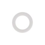 10 anneaux pour barre  rideau bois de htre blanc 28 / 52mm mobois