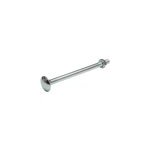 10 boulons tête ronde collet carré 6 x 100 mm 10 boulons tête ronde collet carré 6 x 100 mm