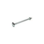 10 boulons tête ronde collet carré 6 x 90 mm 10 boulons tête ronde collet carré 6 x 90 mm