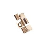 100 clips et vis inox pour lame de terrasse pleine greendeck wpc