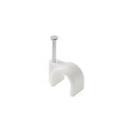 100 colliers de serrage en nylon diall � 10 � 11 mm blanc