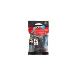 12 chevilles corps creux acier zingu� spyder m5 13mm + vis t�te frais�e noir