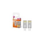 2 ampoules led g4 200lm blanc chaud 1. 5w osram