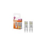 2 ampoules led g9 200lm blanc chaud 1, 9w osram 2 ampoules led g9 200lm blanc chaud 1, 9w osram