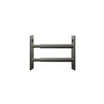 2 barreaux tlescopiques de fentre, acier noir, mottez, l. 99  188 cm
