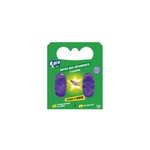 2 crochets anti - mites en gel pour vtements k. pro vert senteur lavande