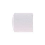 2 embouts bouchon pour barre � rideau bois de h�tre blanc mat �2, 8cm mobois