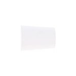 2 embouts cylindre pour tringle  rideau bois de htre blanc mat . 2, 8 mobois