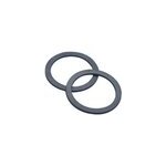 2 joints caoutchouc pour siphon 40x49cm noyon & thiebault