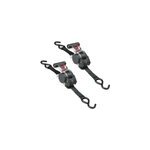 2 sangles rtractables 3m x 25mm crochet s master lock