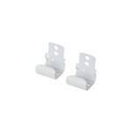2 supports plafond pour barre à rideau milet goodhome blanc 2 supports plafond pour barre à rideau milet goodhome blanc