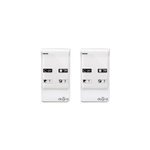 2 tlcommandes pour alarme diagral diag41ack alarme