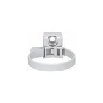Lot de 20 fixes cble blanc legrand.