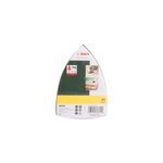 25 disques abrasifs bosch grains 40 / 80 / 120 / 180 102x62x93 mm