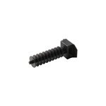 25 embases de fixation sur maonnerie diall pour collier de serrage 9 mm noir