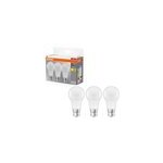 3 ampoules led b22 806lm blanc chaud 8w osram