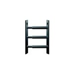 3 barreaux tlescopiques de fentre, acier gris mottez, l. 55  103 cm