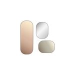 3 miroirs spark teint�s oblong mpglass