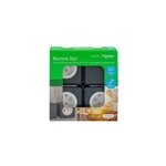 3 prises avec terre + 1 interrupteur va - et - vient schneider electric mureva styl gris anthracite, ...