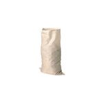 3 sacs  gravats en toile tisse blanche 30l