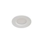 3 spots encastrables etana led intgre blanc chaud ip65 410lm 4. 7w 8. 5cmxh. 3. 1cm mtal blanc goodhome ...