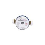 Compteur d'eau jet unique eau froide calibre 15 mle / mle 20 / 27 laiton somatherm for you