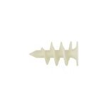 4 chevilles polystyrne pour charge moyenne fischer 25x50mm