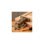 4 ferrures d'assemblage 40 x 28 x 15 acier bichromat�