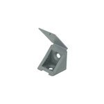 4 taquets querre d'tagre  visser plastique gris