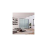 5 lamelles verticales orientables 89mm pour store californien en voile gris clair sans cha�nette basse ...