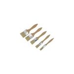 5 pinceaux plats avec cavalier savy
