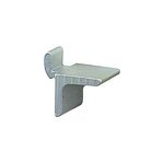 50 taquets pour crémaillères aluminium argent 50 taquets pour crémaillères aluminium argent